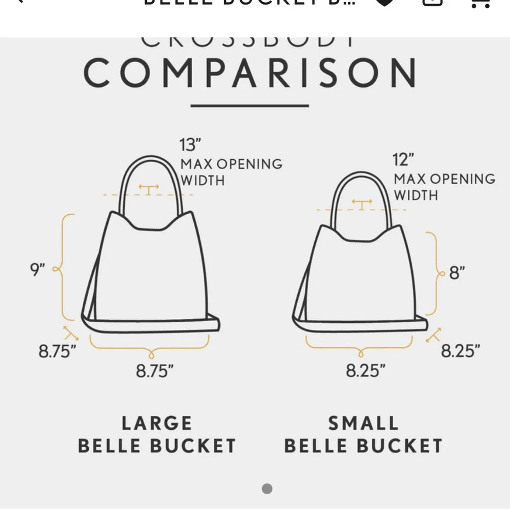 Sold out Portland Leather Goods Belle Bucket Bag Evergreen - Picture 8 of 16